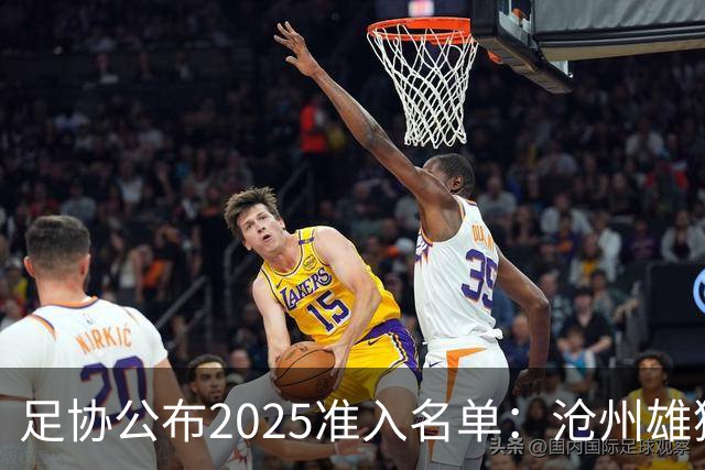 足协公布2025准入名单：沧州雄狮、广州队无缘